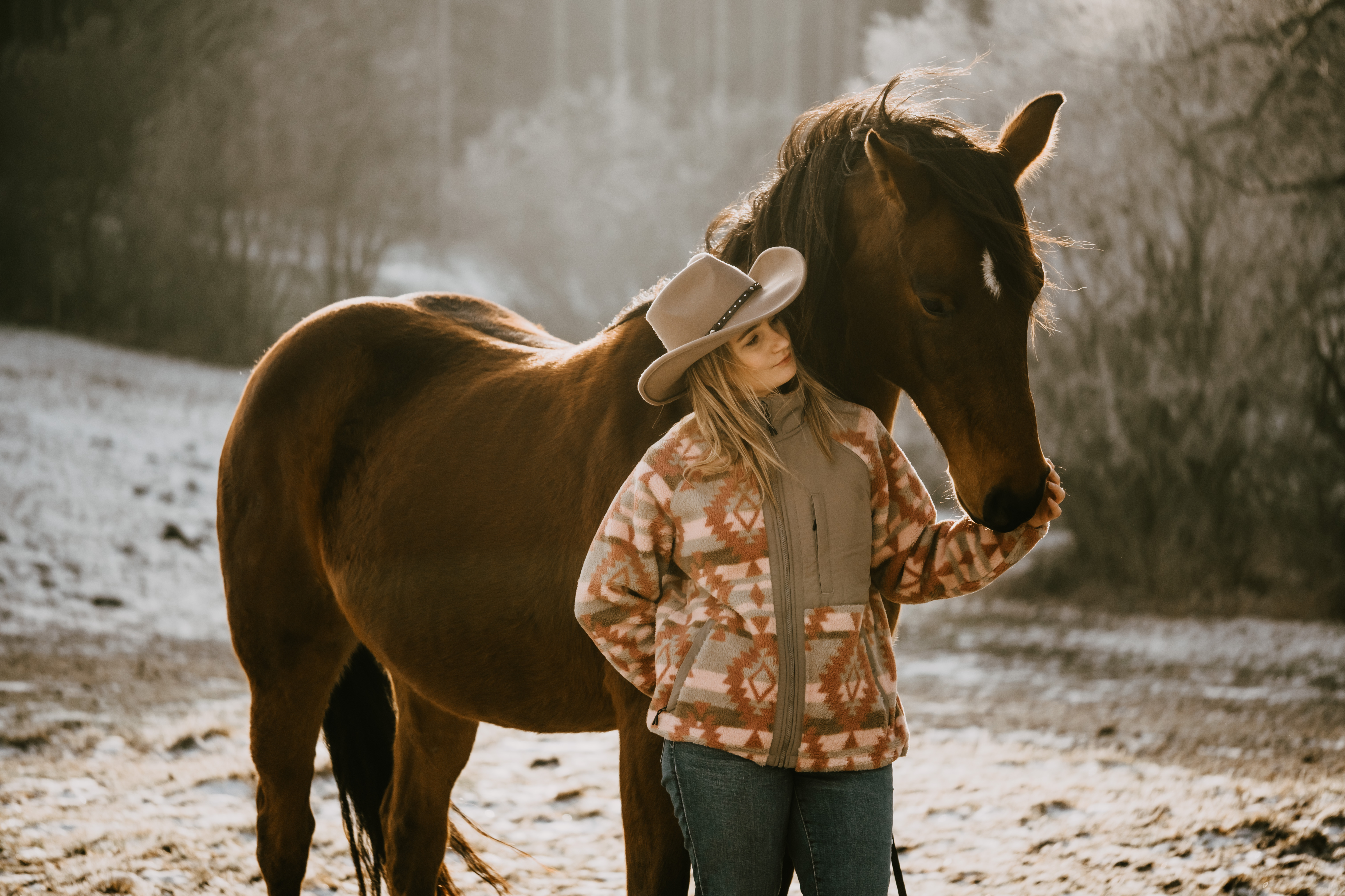 Julia Waldenmaier mit ihrem Pferd